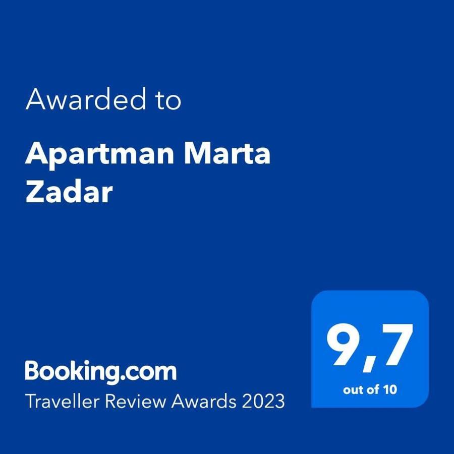 Apartman Marta Zadar Exteriör bild
